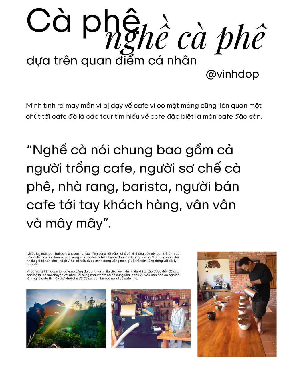 @vinh.dop và hành trình “Mù Mờ&nbsp;Viết”